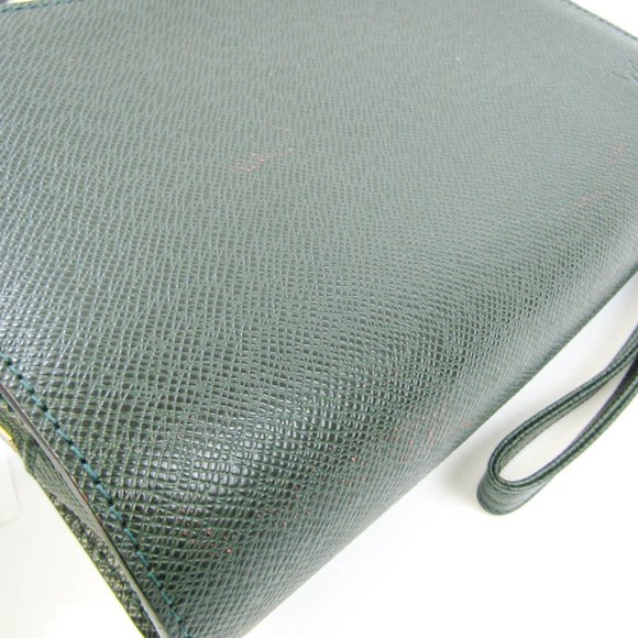LOUIS VUITTON Taiga Baikal M3018P/M30184 Men's Clutch Bag Episea - Picture 6 of 10